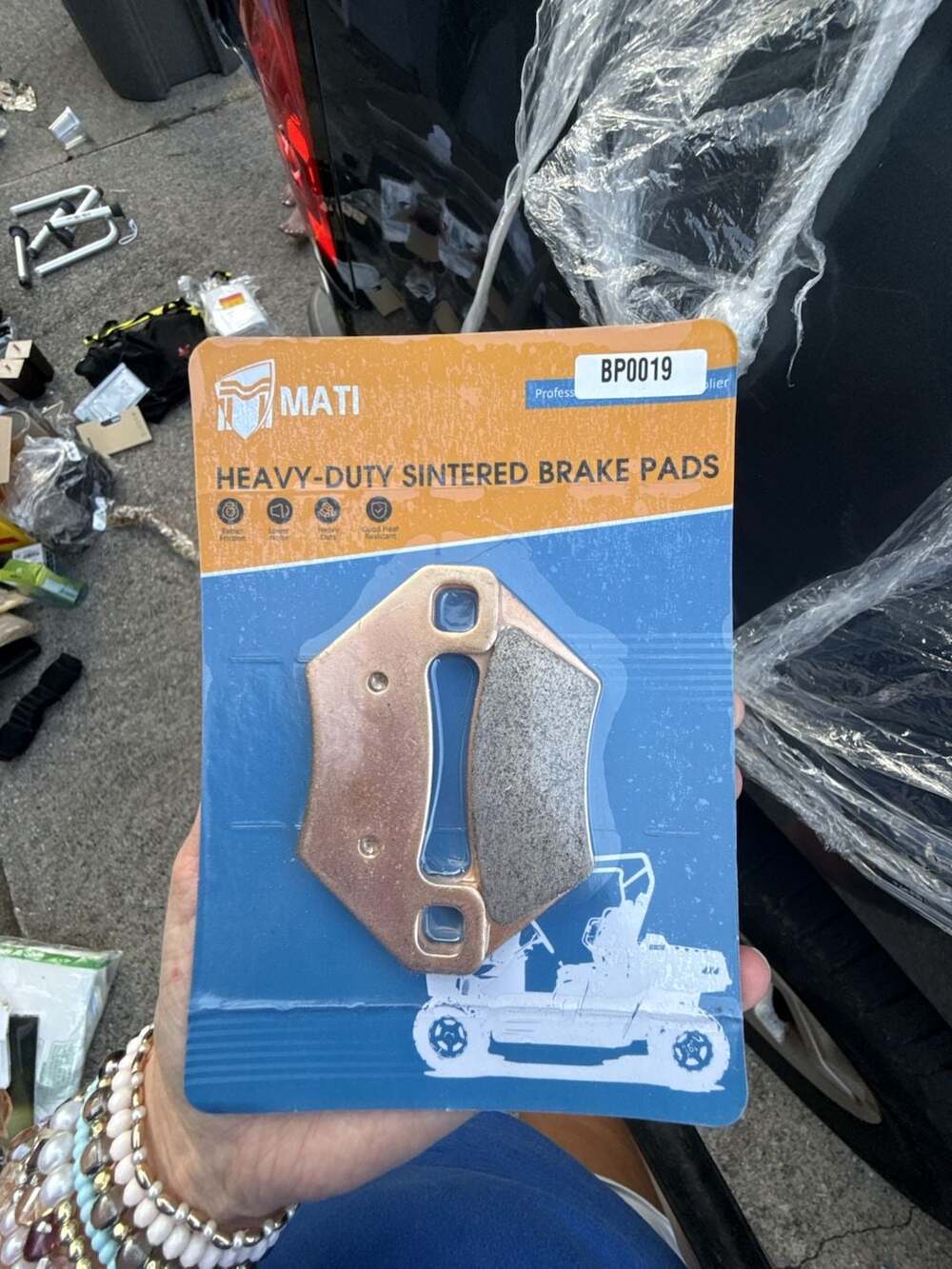 MATI Heavy-Duty Sintered Brake Pads BP0019